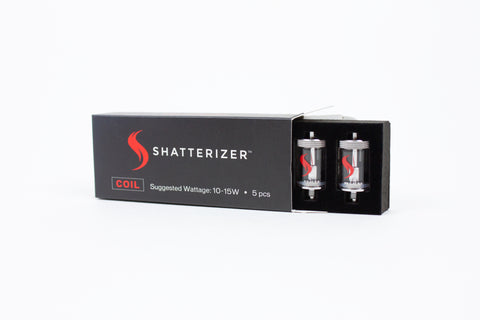 The “S” Pod, Shatterizer’s NEW Ceramic Oil Coil (5 Pack)