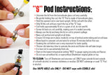 The “S” Pod, Shatterizer’s NEW Ceramic Oil Coil (5 Pack)