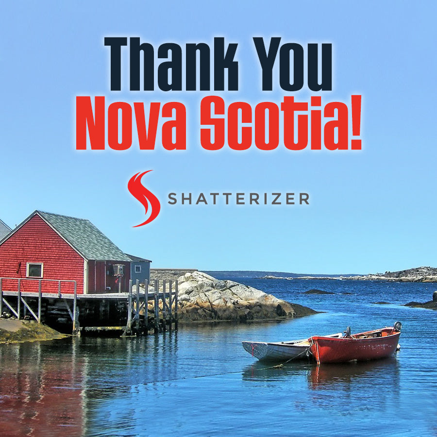 Thank You East Coast: Perfect Clouds reported over Nova Scotia!