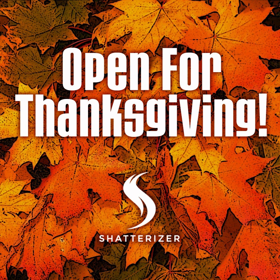 Open for Thanksgiving!