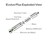Yocan Evolve Plus wax vaporizer description of parts