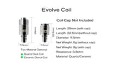 Yocan Evolve Replacement Ceramic Donut Coils (5 Pack) sale